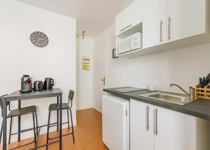 Cosy Studio In Bobo Eastern Daire Paris
